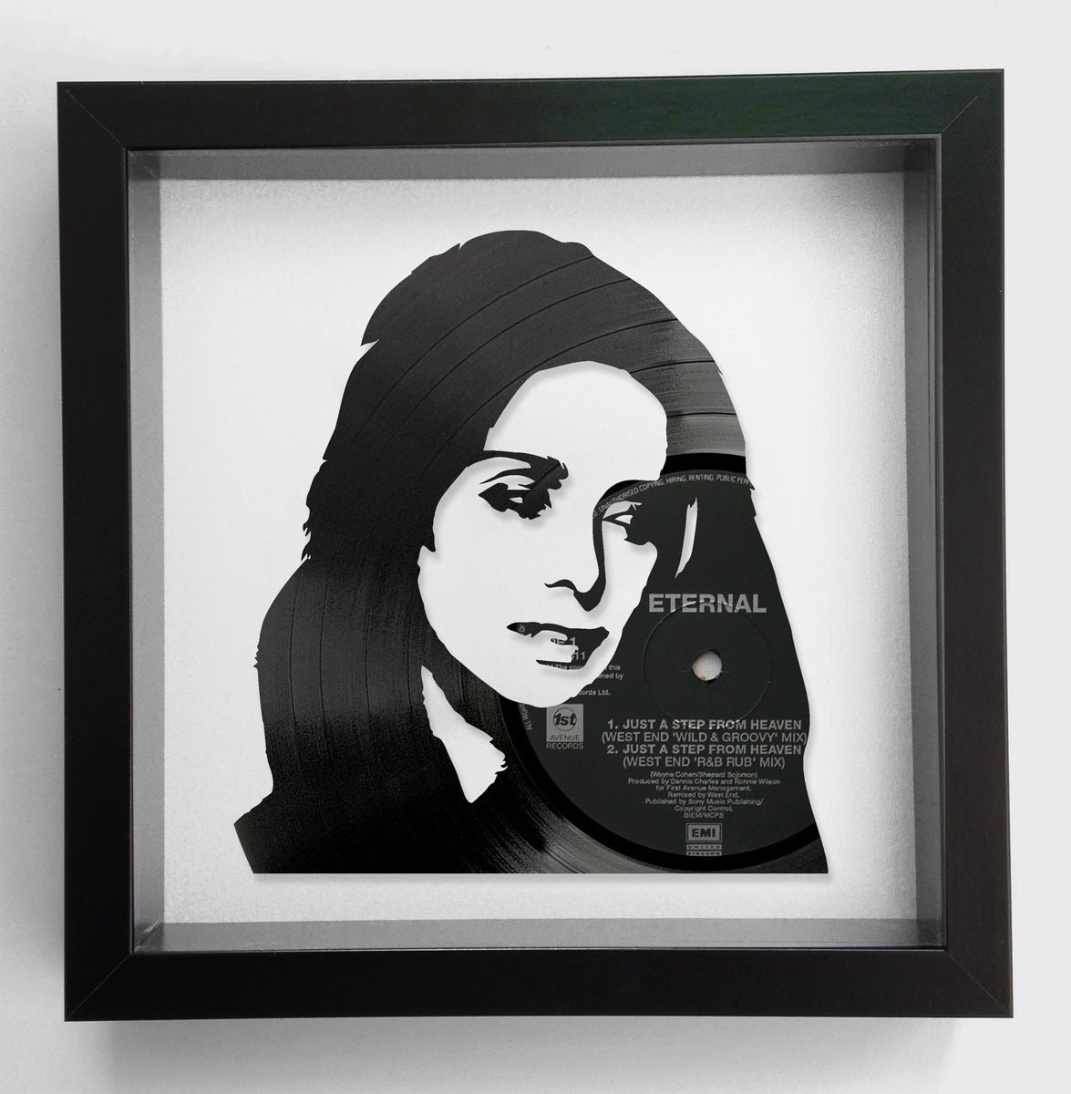 Louise (Redknapp) - Naked - Original Vinyl Record Art 1996 – Tolhurst Vinyl  Art