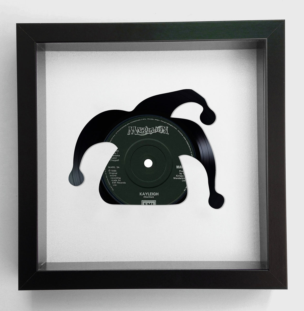 Marillion Punch and Judy Vinyl Record Art 1984 Tolhurst Vinyl Art