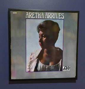 Aretha Franklin - Aretha Arrives - Framed Original Album Artwork Sleeve 1967