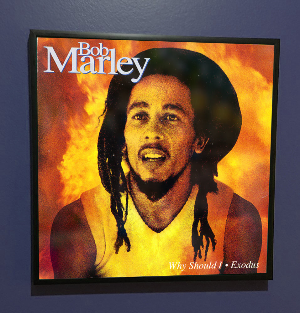 Bob Marley and the Wailers - Why Should I/Exodus - Framed Original Artwork Sleeve 1992