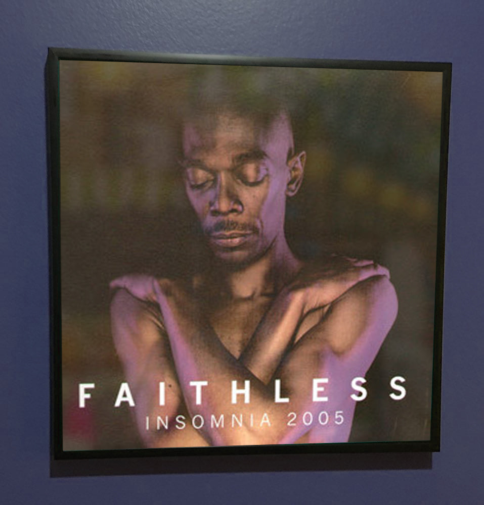 Faithless - Insomnia - Framed Original Single Artwork Sleeve 2005