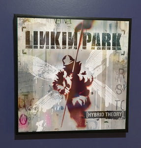 Linkin Park - Hybrid Theory - Framed Original Album Artwork Sleeve 2000