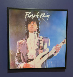 Prince - Purple Rain - Framed Original 12" Single Artwork Sleeve 1984