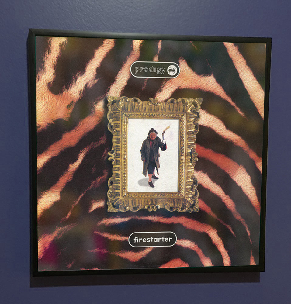 The Prodigy - Firestarter - Framed Original 12