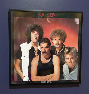 Queen - Radio Ga Ga - Framed 12" Single Artwork Sleeve 1984