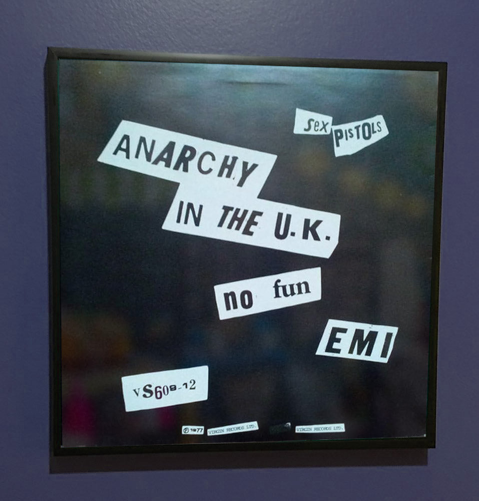 The Sex Pistols - Anarchy in the UK - Framed 12