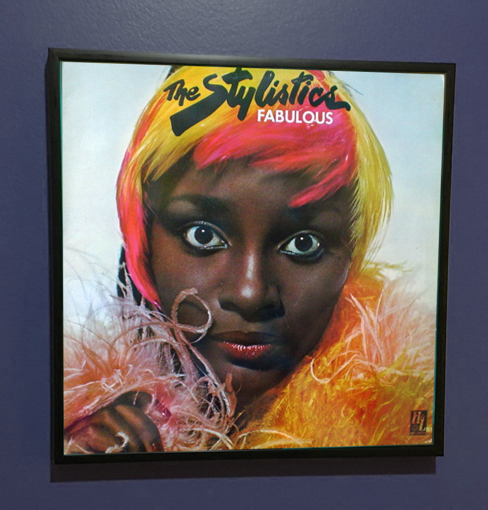 The Stylistics - Fabulous - Framed Original LP Artwork Sleeve 1976