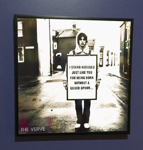 The Verve - This Is Music - Framed Original 12" Single Artwork Sleeve 1995