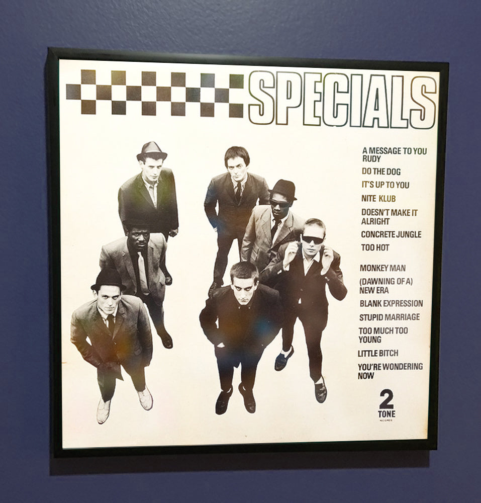 The Specials - The Specials - Framed Original Album Artwork Sleeve 1979