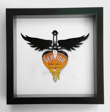 Charger l&#39;image dans la galerie, Bon Jovi Logo - Slippery When Wet - Original Framed Vinyl Record Art 1986