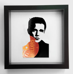 Brandon Flowers from The Killers - When You Were Young - Original Vinyl Record Art 2006