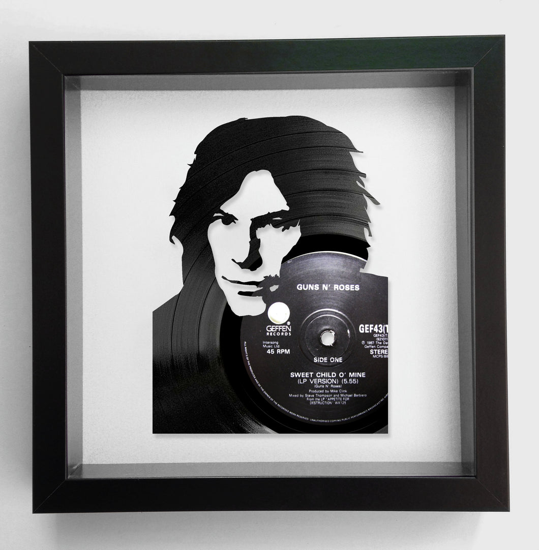 Duff McKagan of Guns n Roses - Sweet Child O' Mine Vinyl Record Art 1989
