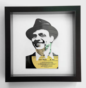 Frank Sinatra - My Way - Original Framed Vinyl Record Art 1969
