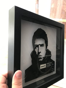 Liam Gallagher Oasis - Stand By Me - Original Framed Vinyl Record Art 1997