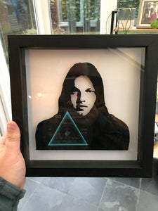 David Gilmour - Pink Floyd - Dark Side of the Moon - Vinyl Art 1973