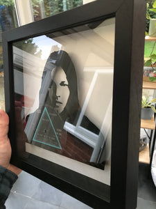 David Gilmour - Pink Floyd - Dark Side of the Moon - Vinyl Art 1973