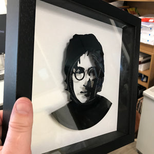 John Lennon - The Beatles - Strawberry Fields Vinyl Art 1967