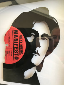 Bryan Ferry of Roxy Music Vinyl LP Record Art