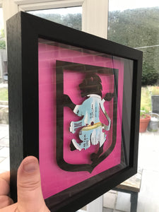 Aston Villa Football Club - Hi Ho Silver Lining by Jeff Beck Vinyl Record Art 1967