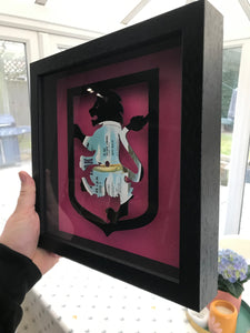 Aston Villa Football Club - Hi Ho Silver Lining by Jeff Beck Vinyl Record Art 1967