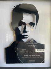 Load image into Gallery viewer, Brandon Flowers from The Killers - When You Were Young - Original Vinyl Record Art 2006