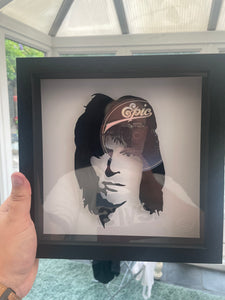 Jeff Beck - Wired - Framed Original Vinyl Record Art 1976