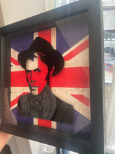 Load image into Gallery viewer, David Bowie - Fashion with Union Jack Background - Original Vinyl Record Art 1980