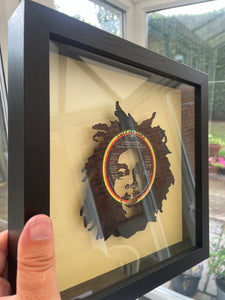Bob Marley & the Wailers 'Buffalo Soldier' Vinyl Record Art 1983