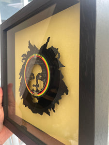 Bob Marley & the Wailers 'Buffalo Soldier' Vinyl Record Art 1983