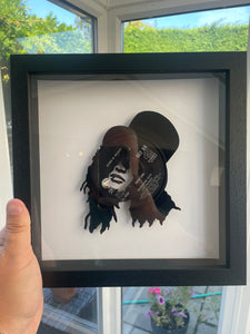 Guns n Roses - Paradise City - Slash Vinyl Record Art 1988