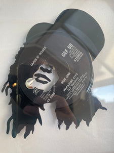 Guns n Roses - Paradise City - Slash Vinyl Record Art 1988