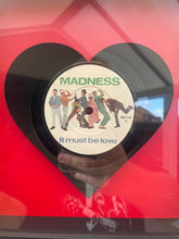 Ladda upp bild till gallerivisning, Madness - It Must Be Love - Heart Shaped Vinyl Record Art 1981