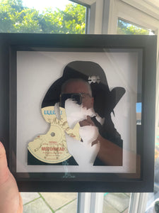 Lemmy from Motorhead - No Remorse - Vinyl Silhouette Record Art 1984