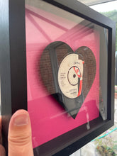 Cargar imagen en el visor de la galería, The Damned - Love Song - Heart - Vinyl Record Art 1979