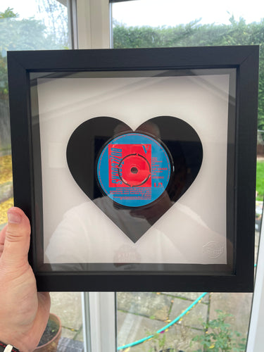 The Buzzcocks 'Ever Fallen In Love With Someone' Heart Shaped Vinyl Record Art 1978