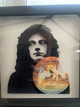 Load image into Gallery viewer, Robert Plant from Led Zeppelin - Song Remains the Same Vinyl Record Art 1978