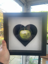 Load image into Gallery viewer, All You Need is Love - The Beatles - Heart Shaped Vinyl Record Art 1967