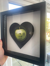 Load image into Gallery viewer, All You Need is Love - The Beatles - Heart Shaped Vinyl Record Art 1967