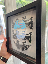 Load image into Gallery viewer, England Football Team - Three Lions - Original Vinyl Record Art