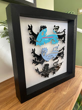 Load image into Gallery viewer, England Football Team - Three Lions - Original Vinyl Record Art