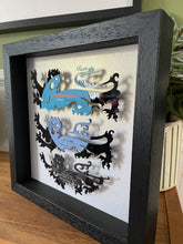 Load image into Gallery viewer, England Football Team - Three Lions - Original Vinyl Record Art