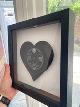 Cargar imagen en el visor de la galería, Elvis Presley - Can't Help Falling in Love - Heart Shaped Vinyl Record Art 1961