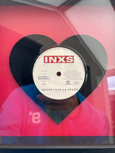 Afbeelding in Gallery-weergave laden, INXS - Never Tear Us Apart - Heart Vinyl Record Art 1987