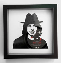 Load image into Gallery viewer, Jack White of The White Stripes - Blue Orchid Original Vinyl Record Art 2005