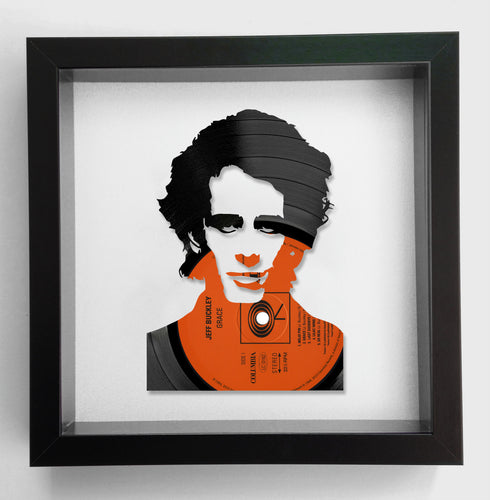 Jeff Buckley - Grace - Original Framed Vinyl Record Art 1994