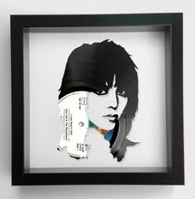 Load image into Gallery viewer, Joan Jett from The Runaways - Waitin&#39; For The Night - Silhouette Vinyl Record Art 1977
