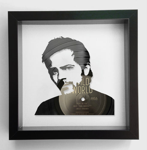 Kip Moore - Wild World - Silhouette Vinyl Record Art 2020