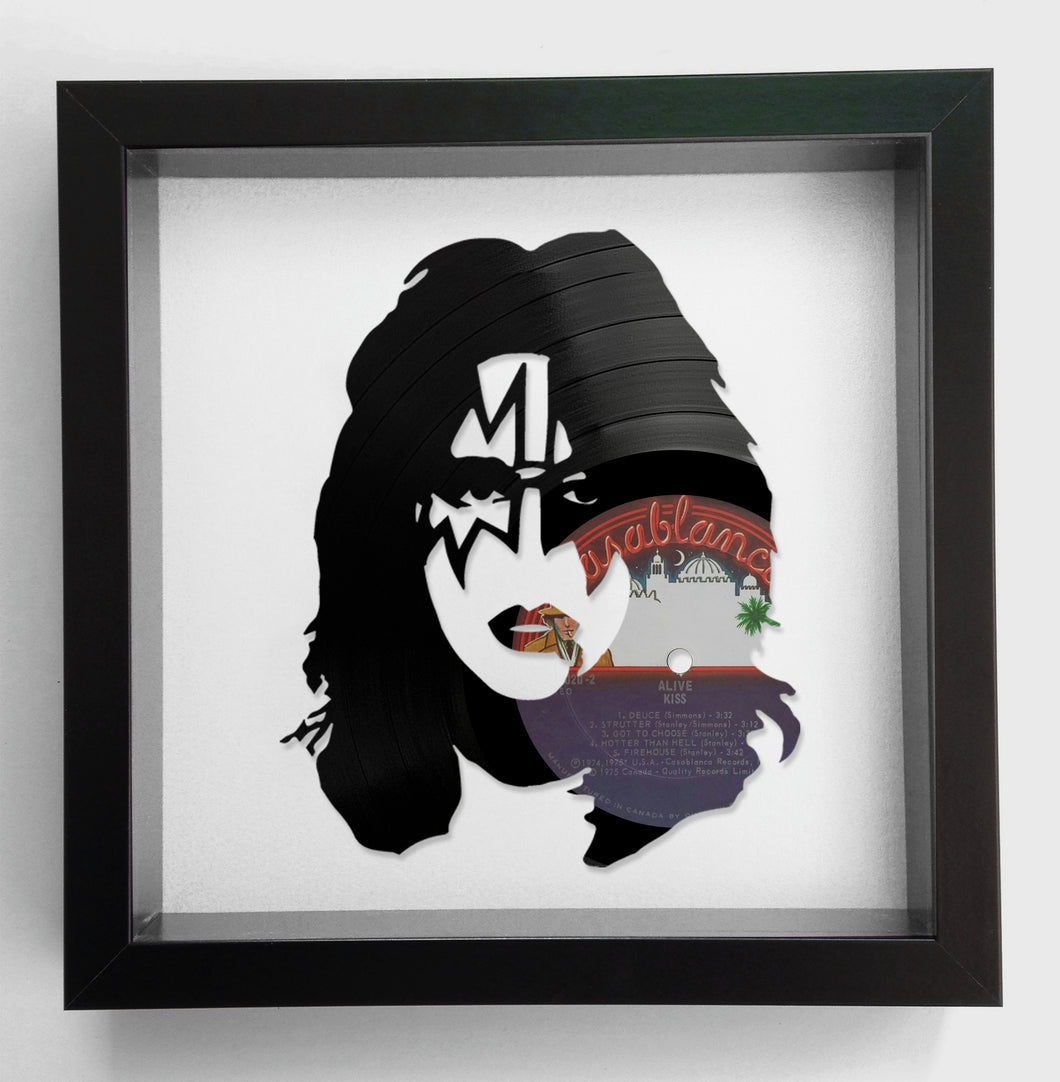 Kiss - Alive II - Ace Frehley Vinyl Record Art 1977