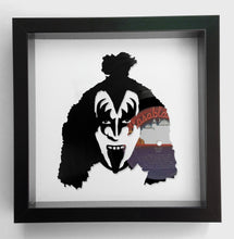 Load image into Gallery viewer, Kiss - Alive! II - Gene Simmons Vinyl Record Art 1977