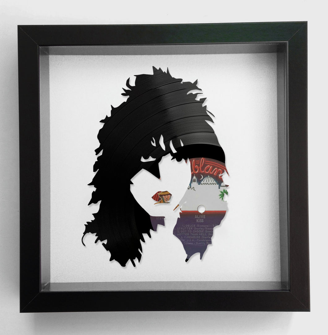 Kiss - Alive II - Paul Stanley -  Vinyl Record Art 1977